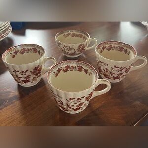 RARE difficult to find Spode Indian Tree 3 coffee cups 1 tea cup